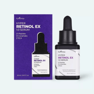 سرم رتینول ایزنتری مدل Hyper Retinol EX 1% حجم 20 میلی