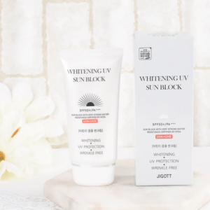 کرم ضد آفتاب یکدست کننده پوست جیگوت مدل UV Sun Block حجم 70 میلی