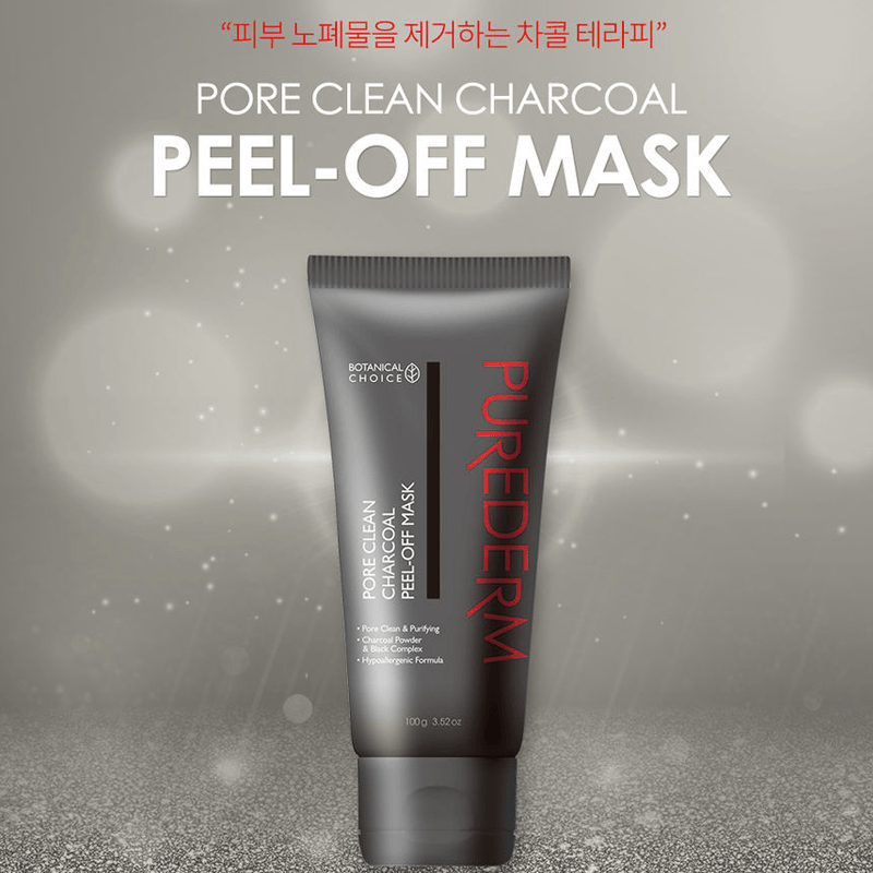 تمیزی پوست به لطف ماسک صورت پیوردرم سری Peel-Off مدل Charcoal