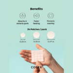 پچ ضد جوش کوزارکس مدل Acne Pimple Master Patch تعداد 24 عدد