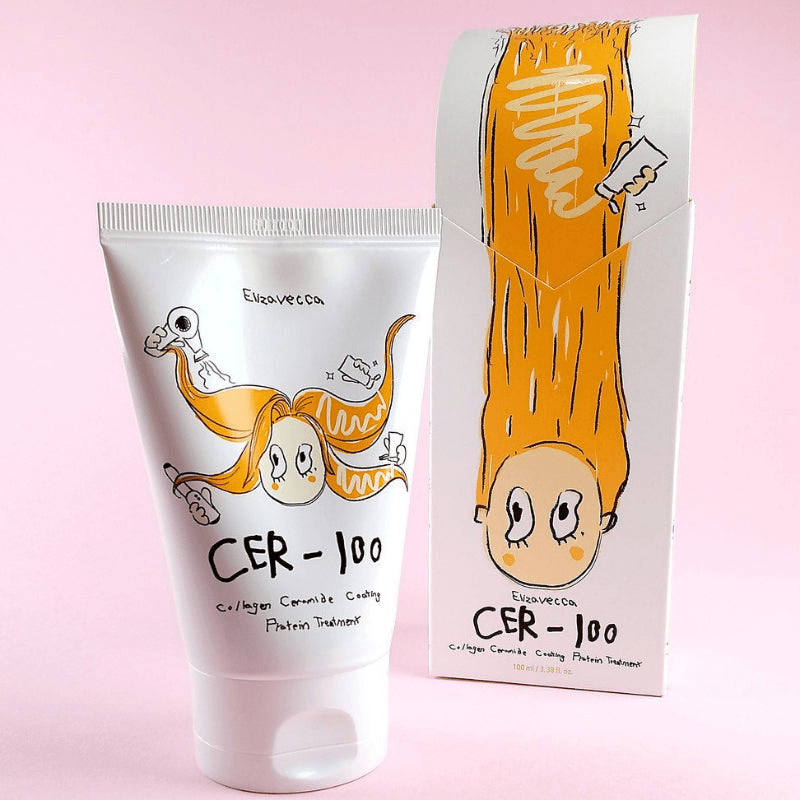 احیای موهای آسیب دیده با ماسک موی ترمیم کننده الیزاوکا مدل Collagen Ceramide